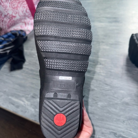 NWOT Black Hunter Rain Boots - Picture 4 of 5